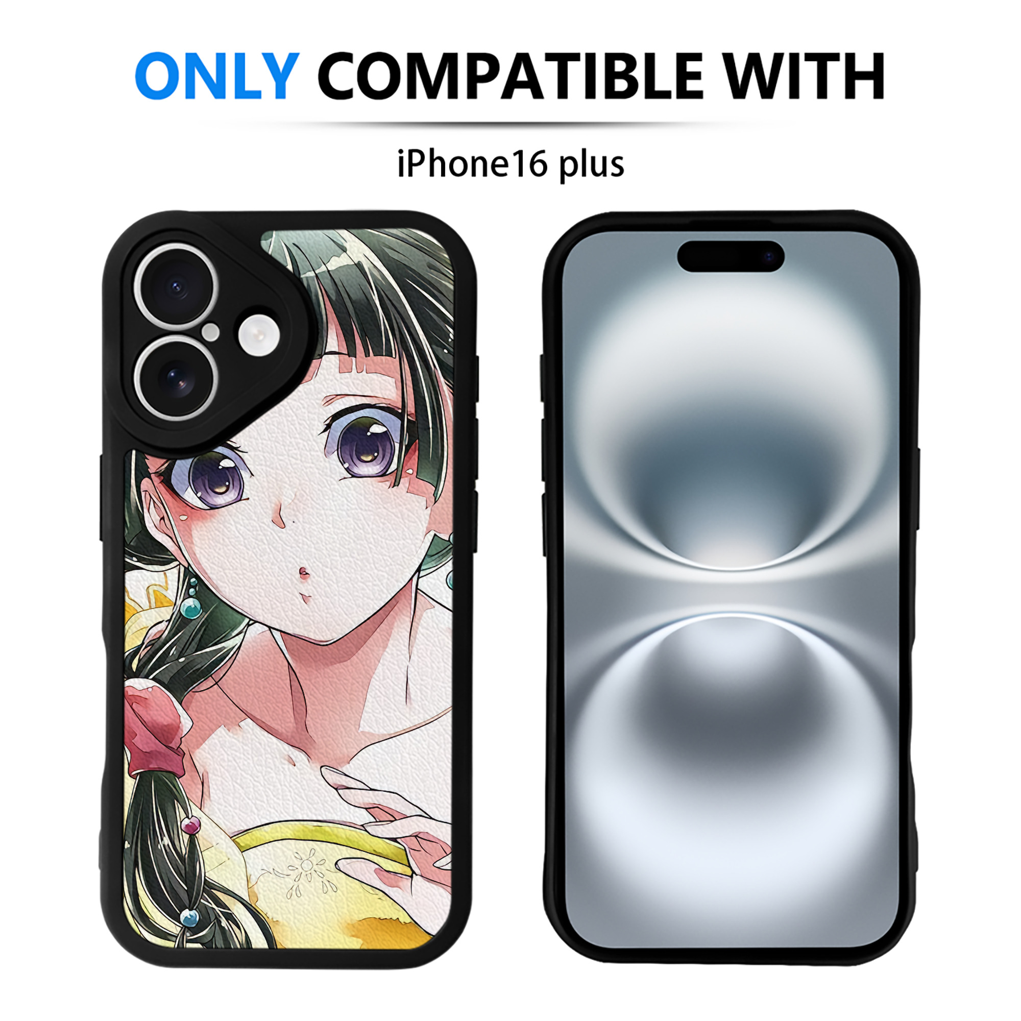 薬屋のひとりごと The Apothecary Diaries 【iPhone 16シリーズ対応】シリコンスマホケース（レザー調） 材質：シリコン